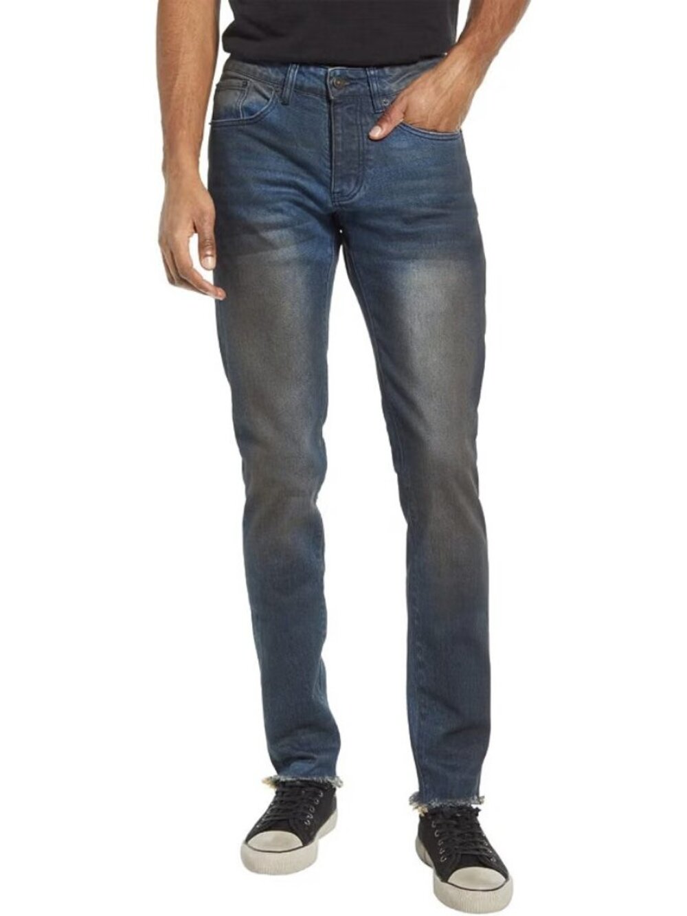 Six Week Residency Blue Dark Wash Desert Oasis Denim Skinny Jeans NWT, Size 30